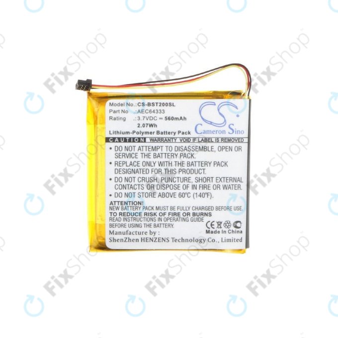 Μπαταρία για Beats Solo 2, 2.0, 3, 3.0, Pro Wireless, 560mAh, Li-Pol, 3.7V, AEC643333, HQ