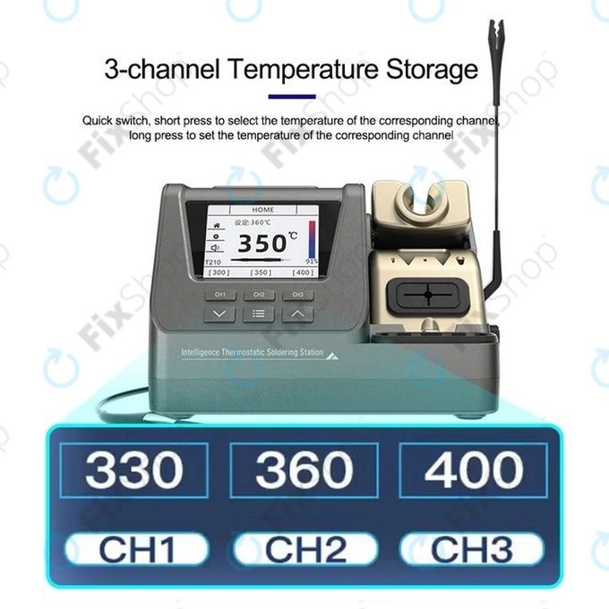 Έξυπνος Σταθμός Κολλητηριού 3in1 για GVM H3