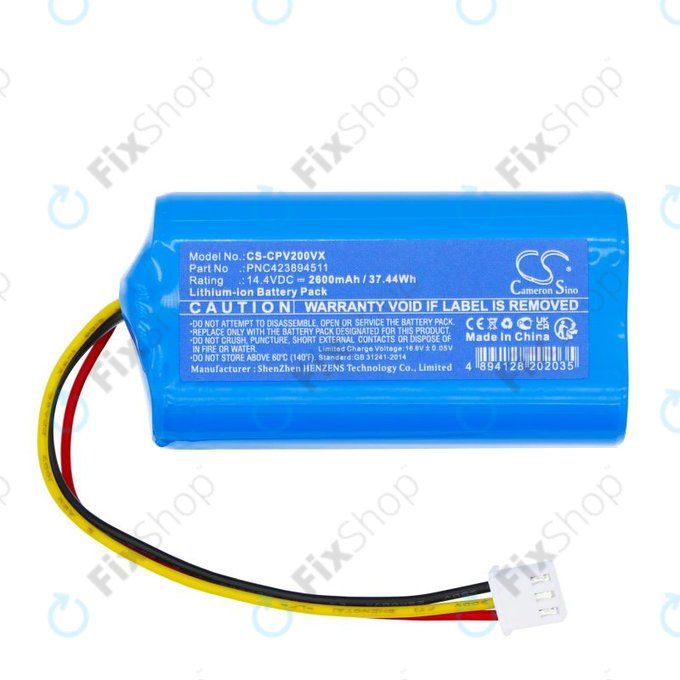 Μπαταρία για ETA Nico 2219, 2600mAh, Li-Ion, 14.4V, PNC423894511, HQ