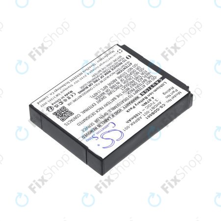 Μπαταρία για GoPro HD Hero, Hero2, 1100mAh, Li-Ion, 3.7V, AHDBT-001, HQ