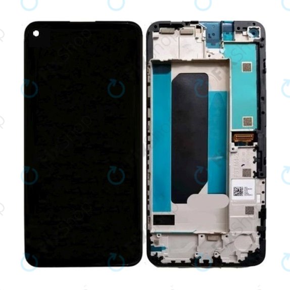 Συγκρότημα οθόνης για Google Pixel 4a 4G, Just Black, OLED