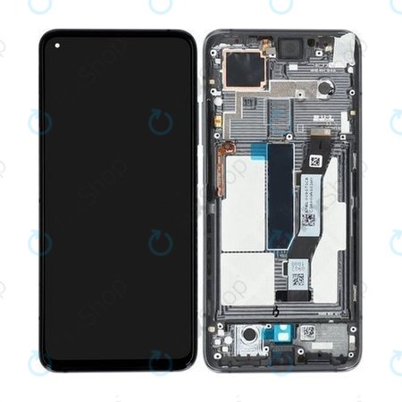 Συγκρότημα οθόνης για Xiaomi Mi 10T 5G, Mi 10T Pro 5G, Cosmic Black, Service Pack