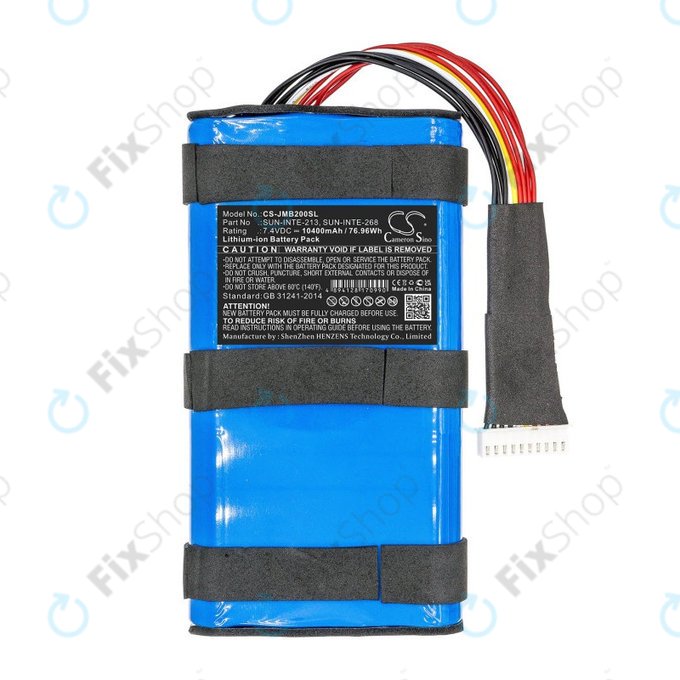 Μπαταρία για JBL Boombox 2, 10400mAh, Li-Ion, 7.4V, SUN-INTE-213, HQ