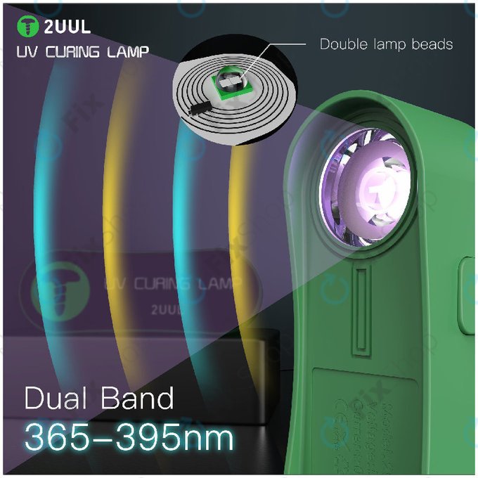 Μίνι λάμπα πολυμερισμού UV, 2UUL SC08