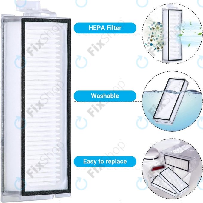 Standard Σετ (Λευκό) για Xiaomi Roborock Q7 | Q7+ | Q7 Max | Q7 Max+ | T8 | Λευκό | White