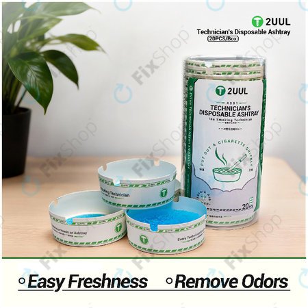 Σταχτοδοχείο μιας χρήσης για τεχνικούς, 2UUL AS01, 20τμχ/κουτί