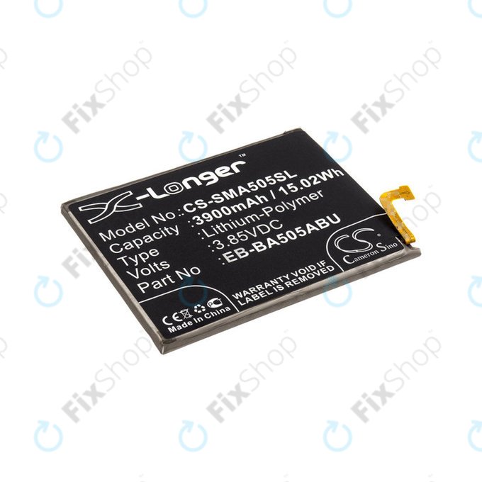 Μπαταρία για Samsung A20 A205F, 3900mAh, Li-Pol, 3.85 V, EB-BA505ABN, HQ