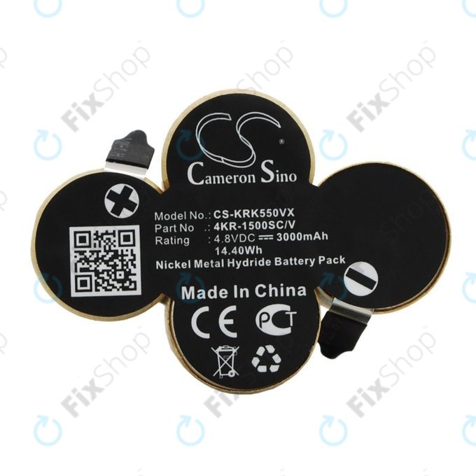 Μπαταρία για Kärcher K55, 4KR-1500SC/V, 4.8V, 3000mAh, HQ