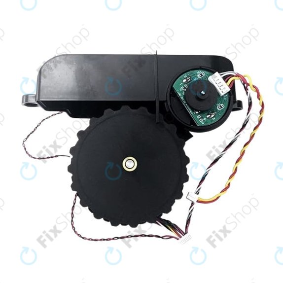 Τροχός με Κινητήρα (Αριστερός) για Xiaomi Mi Robot Vacuum Mop Pro (P) | Viomi V2 Pro | V3 | Μαύρο | Black