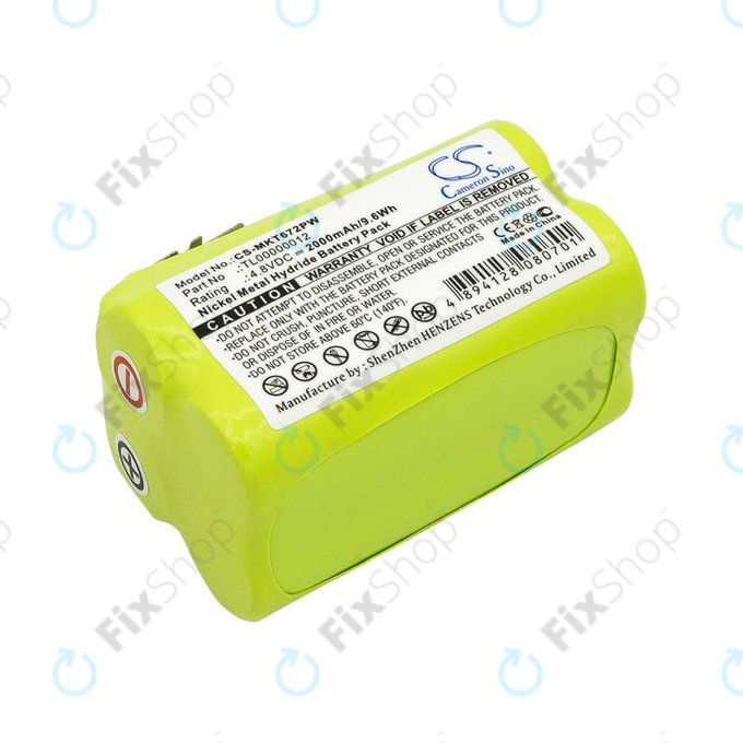 Μπαταρία για Makita 6722D, 6723DW, 2000mAh, Ni-MH, 4.8V, TL00000012, HQ