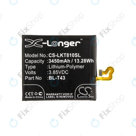 Μπαταρία για LG G8S ThinQ, ThinQ Global, 3450mAh, Li-Pol, 3.85V, BL-T43, HQ
