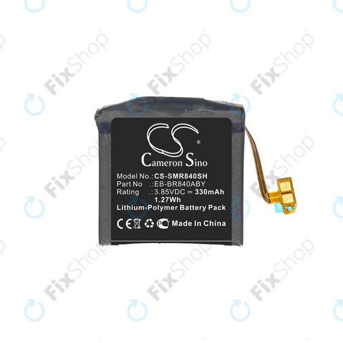 Μπαταρία για Samsung Galaxy Watch 3 45mm R840, R845, 330mAh, Li-Pol, 3.85 V, EB-BR840ABY, HQ