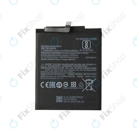 Μπαταρία για Xiaomi Redmi 6, Redmi 6A, BN37, 3000mAh