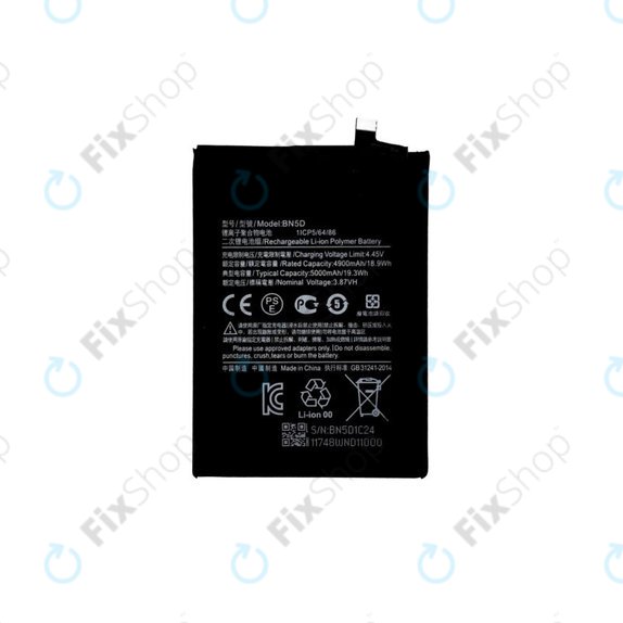 Μπαταρία για Xiaomi Redmi Note 11, Note 11S, BN5D, 4900mAh