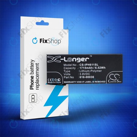 Μπαταρία για iPhone 6S, 616-00036, 1715mAh, HQ