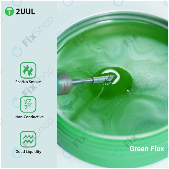 Υγρό συγκόλλησης (Flux), πράσινο, 2UUL SC18