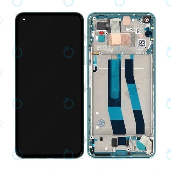 Συγκρότημα οθόνης για Xiaomi Mi 11 Lite 5G, Mint Green, Service Pack