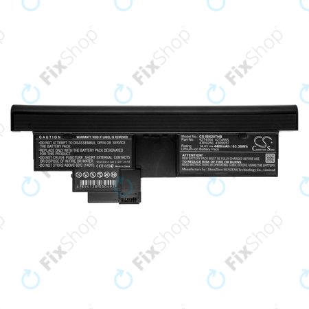 Μπαταρία για Lenovo Thinkpad X200, X200s, 4400mAh, Li-Ion, 14.4V, 42T4564, HQ