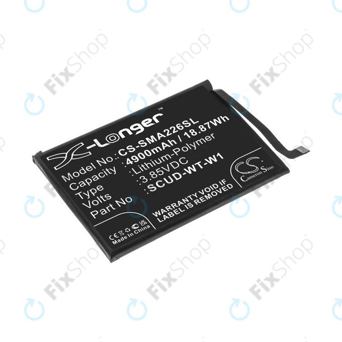 Μπαταρία για Samsung A22 5G A226B, 4900mAh, Li-Pol, 3.85 V, SCUD-WT-W1, HQ