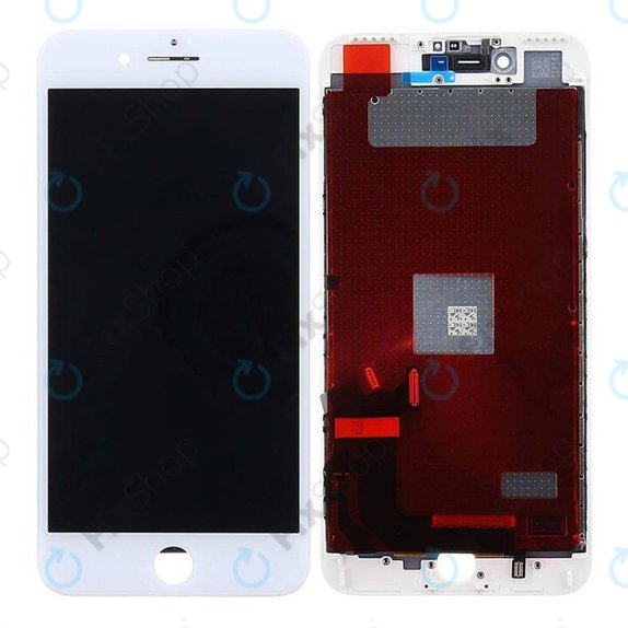 Οθόνη για iPhone 7 Plus, White, Αφής με πλαίσιο, Refurbished