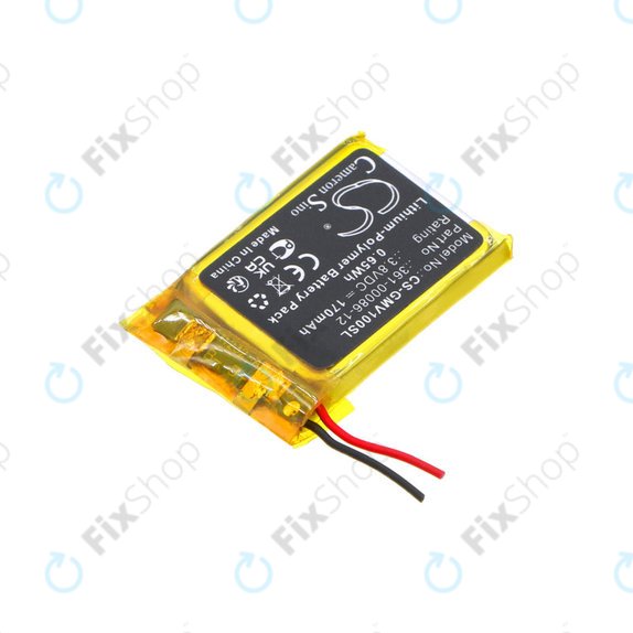 Μπαταρία για Garmin Femix 6s Pro, Venu, 170mAh, Li-Pol, 3.8V, 361-00086-12, HQ