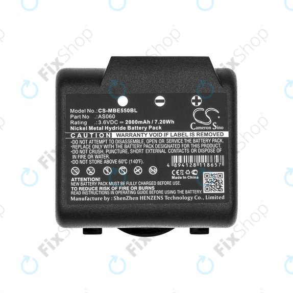 Μπαταρία για Imet BE5500, 2000mAh, Ni-MH, 3.6V, AS060, HQ
