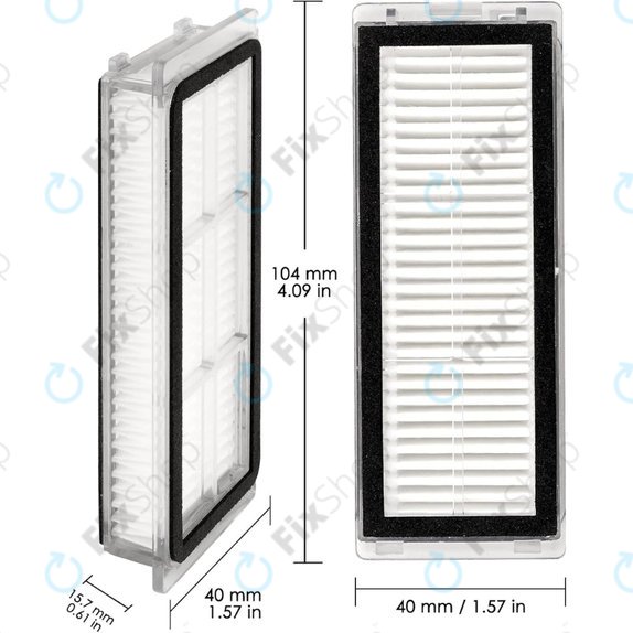 Φίλτρο HEPA, 2 τεμ. για Xiaomi Dreame L20 Ultra, X20 Pro, X20 Pro Plus