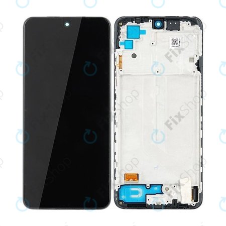 LCD Display Assembly για Xiaomi Redmi Note 10 | Onyx Grey | Service Pack