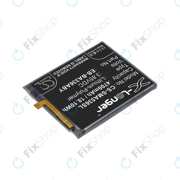 Μπαταρία για Samsung A33 A336B, A53 A536B, 4700mAh, Li-Pol, 3.85 V, EB-BA336ABY, HQ
