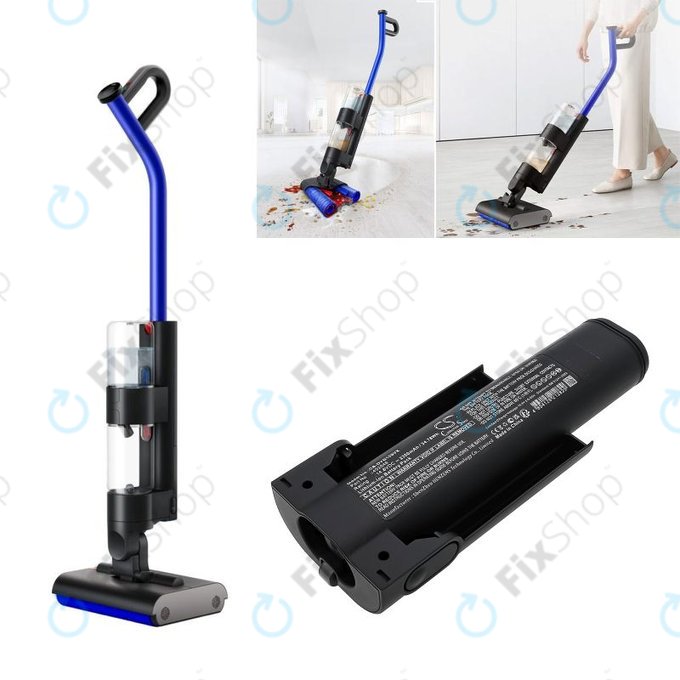 Μπαταρία για Dyson WashG1 Wet Floor Cleaner, 2350mAh, Li-Ion, 14.8V, 452646, HQ