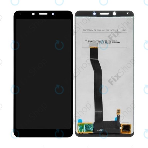 Οθόνη με οθόνη αφής για Xiaomi Redmi 6, Redmi 6A, Μαύρο, Black, Aftermarket