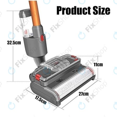 Βούρτσες Υγρού και Στεγνού Καθαρισμού για Dyson V-series