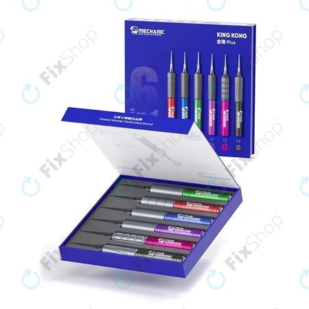 Σετ Κατσαβιδιών Torx, Tri-point, Cross KING KONG+ για Mechanic - 6τμχ