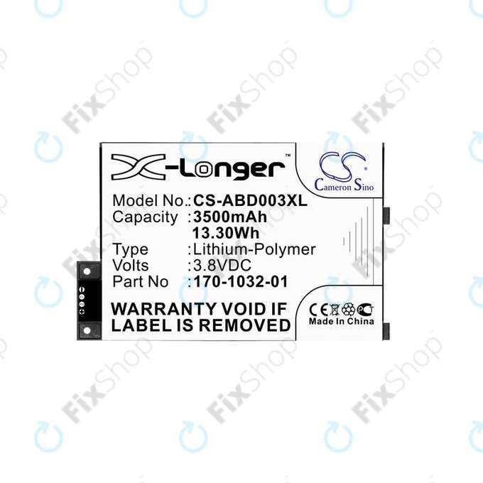 Battery για Amazon Kindle 3 | 3 Wi-fi | 3G | Graphite | 170-1032-01 | S11GTSF01A | 3500mAh | HQ