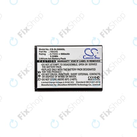 Μπαταρία για Steelseries 61298rx, Siberia 840, 900mAh, Li-Ion, 3.7V, 160240, HQ