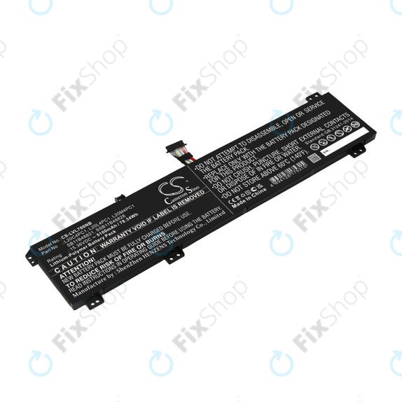 Μπαταρία για Lenovo Legion 5, 5 Pro, 7, 7i, R7000p, 5100mAh, Li-Pol, 15.36V, L20C4PC1, HQ