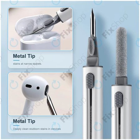 Στυλό Καθαρισμού για Καθαρισμό Τηλεφώνου & Ακουστικών | Λευκό | White