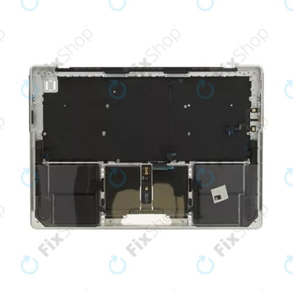 Άνω πλαίσιο πληκτρολογίου για MacBook Pro 14", A2442 (2021), A2779 (2023), με πληκτρολόγιο US και μπαταρία, Silver, 661-32211, Genuine Apple