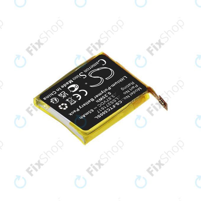 Μπαταρία για Fitbit Charge 5, 65mAh, Li-Pol, 3.87V, LSS271617, HQ