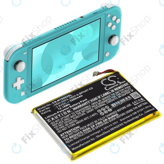 Μπαταρία για Nintendo Switch Lite, 3200mAh, Li-Pol, 3.8 V, HDH-A-BPHAT-C0, HQ