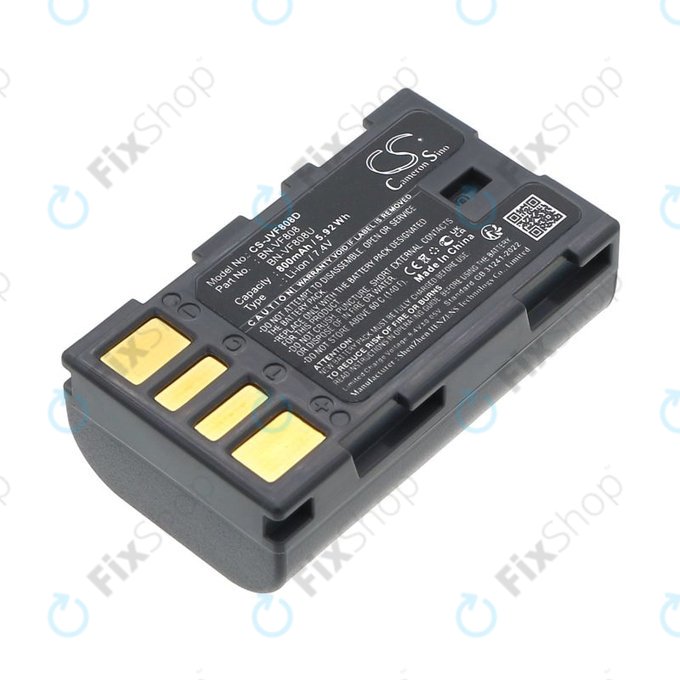 Μπαταρία για JVC Gr-D850ek, 800mAh, Li-Ion, 7.4V, BN-VF808, HQ