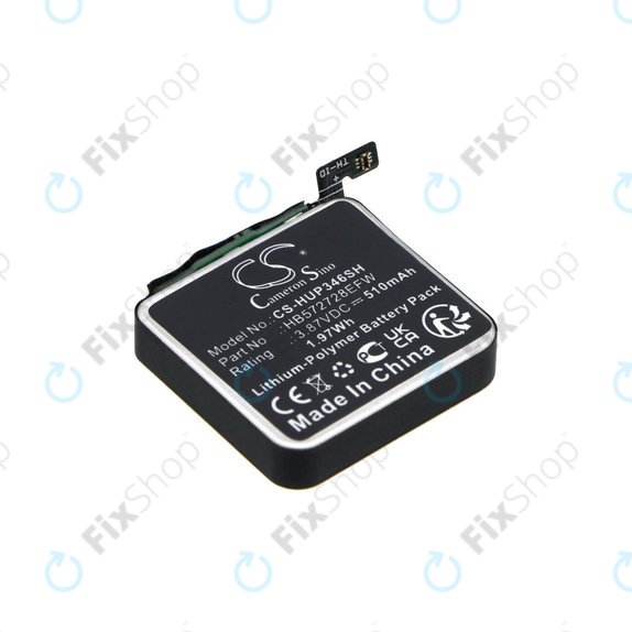 Μπαταρία για Huawei Watch GT3 Pro 46mm, 510mAh, Li-Pol, 3.87V, HB572728EFW, HQ