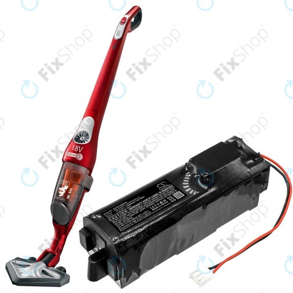 Μπαταρία για Rowenta Air Force Extreme, RH-series, Tefal TY-series, RS-RH5273, MISRH5273-01, 18.5V, 2600mAh, HQ