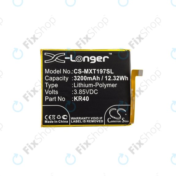 Μπαταρία για Motorola One Vision, 3200mAh, Li-Pol, 3.85 V, SB18C43602, HQ