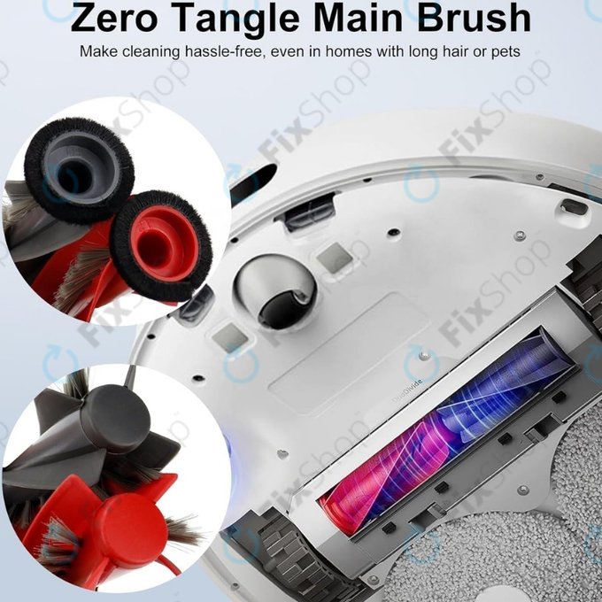 Ρολά Βούρτσας για Xiaomi Roborock Qrevo Curv | Qrevo Edge | Saros 10 | Saros 10R