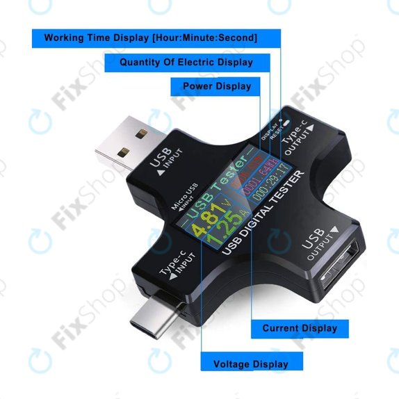 USB Ψηφιακός Ελεγκτής 2in1 (με USB-C & USB 3.0) για Eversame