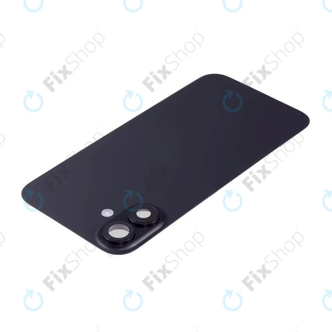 Πίσω Κάλυμμα Γυαλί + Φακός Κάμερας + Μεταλλική Πλάκα + Μαγνήτες Magsafe για iPhone 16 | Μαύρο | Black