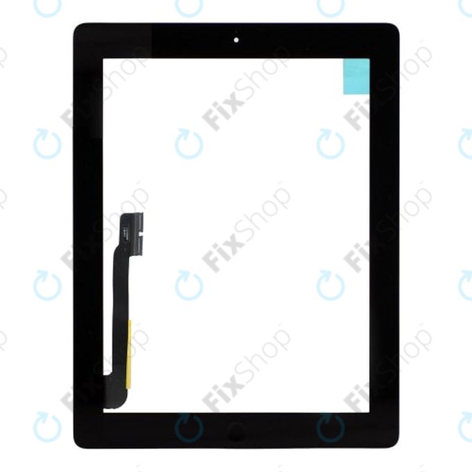 Οθόνη αφής με Home Button για iPad 3, iPad 4, Μαύρο, Black