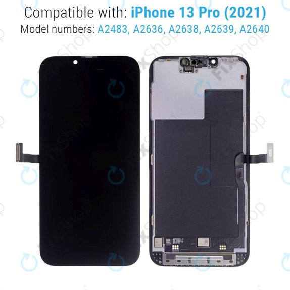 Οθόνη για iPhone 13 Pro, Αφής με πλαίσιο, Refurbished