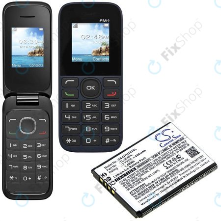 Μπαταρία για Alcatel OneTouch 1013, 1035D, 1046D, 400mAh, Li-Ion, 3.7V, TLi004FA, HQ